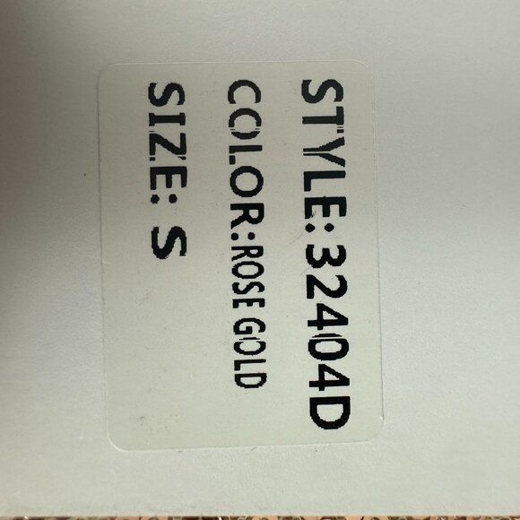 Blue b Womens Rose Gold Sequin Long Sleeve Button-Up Shirt Size S - Picture 5 of 7